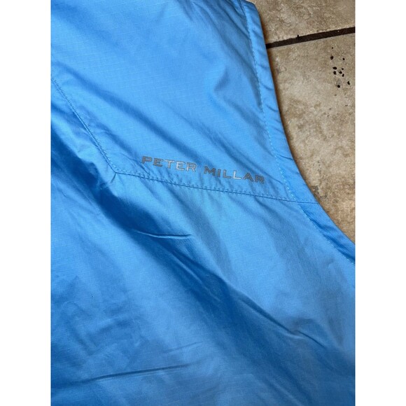 Peter Millar Vest Mens XL Blue Gray Crown Crafted Thermal Reversible Oak Hill CC - Picture 3 of 8